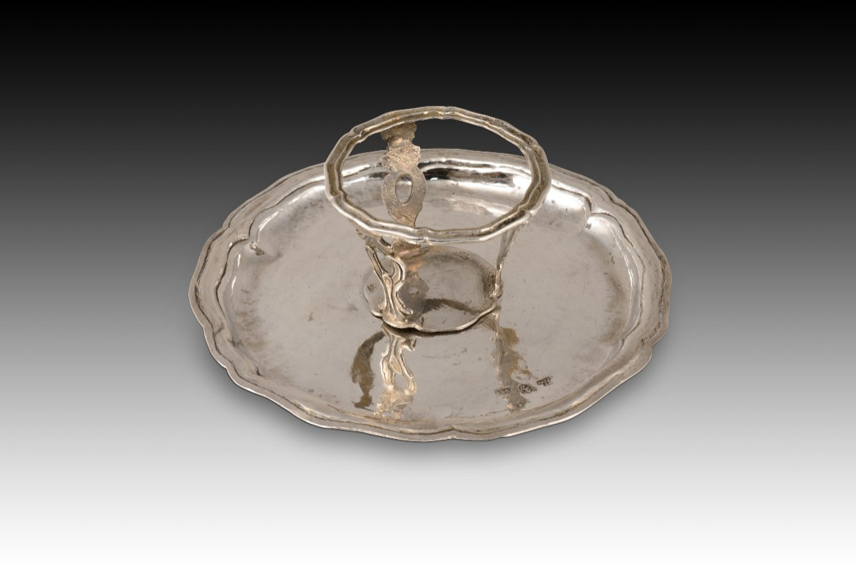 Mancerina. Silver In Its Color. Sanchez Soto, Cristóbal. Cordoba, Spain, 1779.  -photo-2