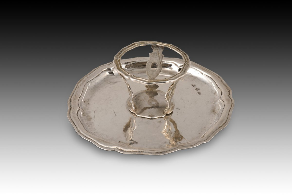 Mancerina. Silver In Its Color. Sanchez Soto, Cristóbal. Cordoba, Spain, 1779.  -photo-3