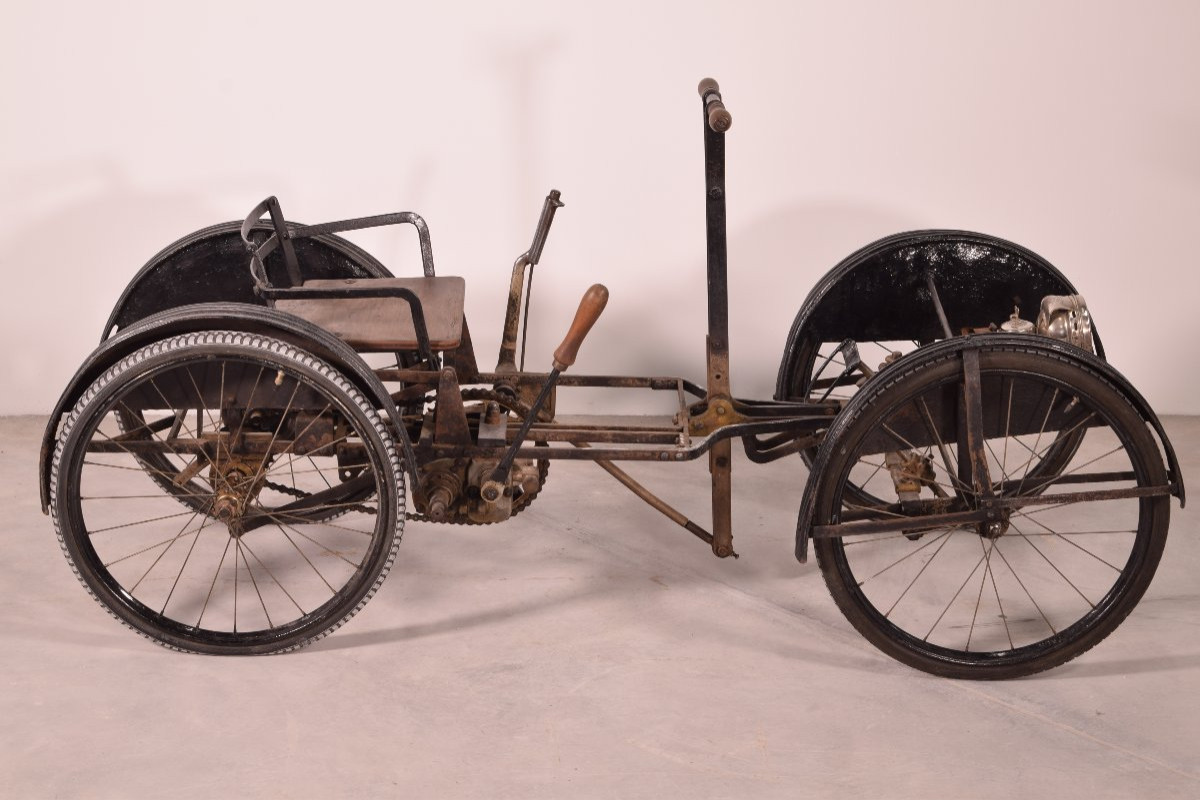 Hand-operated Irish Mail Car. First Half Of The 20th Century.  -photo-2