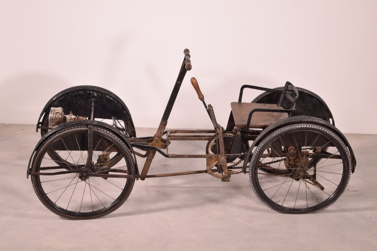 Hand-operated Irish Mail Car. First Half Of The 20th Century.  -photo-4