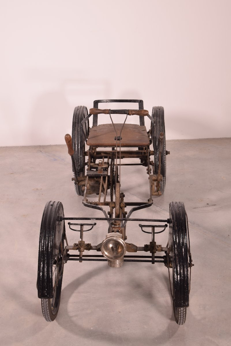 Hand-operated Irish Mail Car. First Half Of The 20th Century.  -photo-2