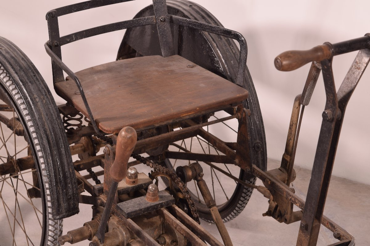 Hand-operated Irish Mail Car. First Half Of The 20th Century.  -photo-5