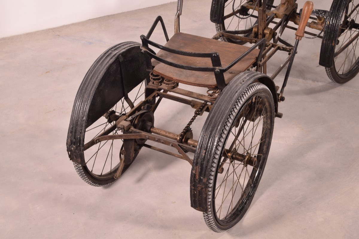 Hand-operated Irish Mail Car. First Half Of The 20th Century.  -photo-6