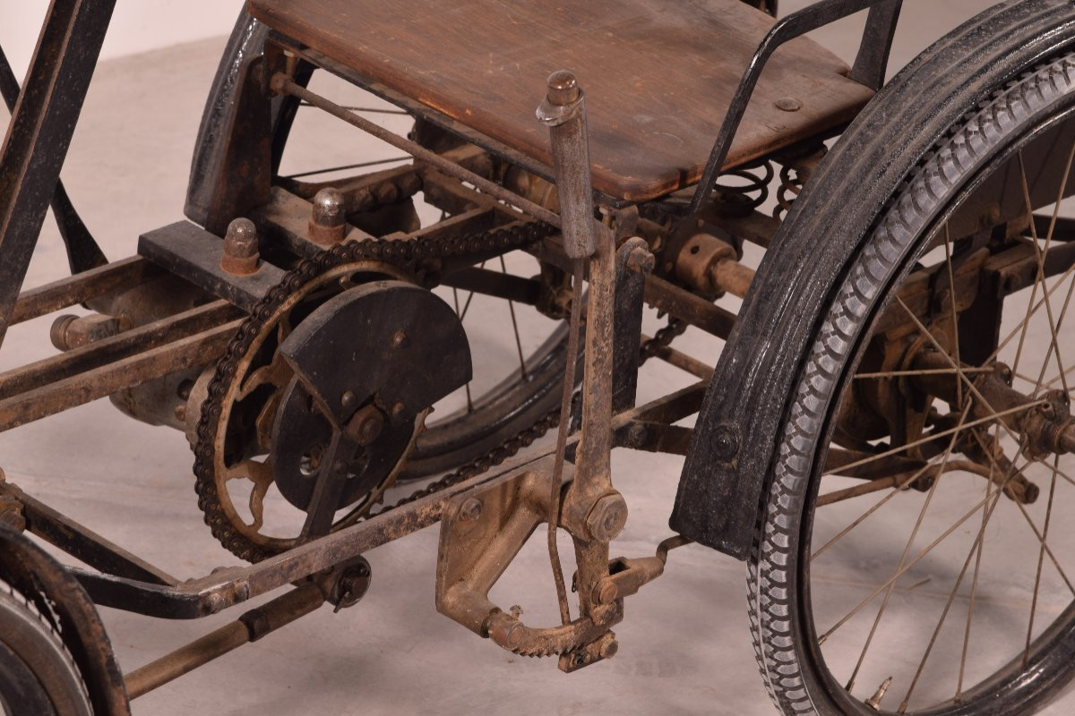 Hand-operated Irish Mail Car. First Half Of The 20th Century.  -photo-7