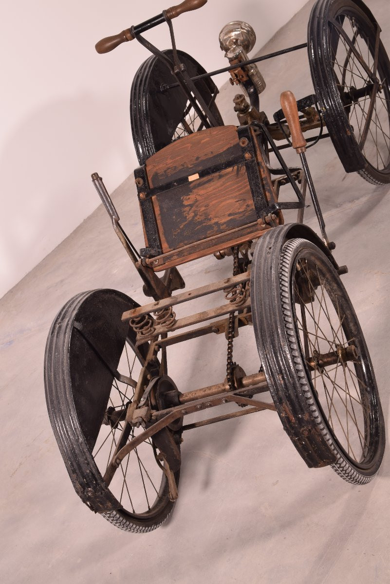 Hand-operated Irish Mail Car. First Half Of The 20th Century.  -photo-8