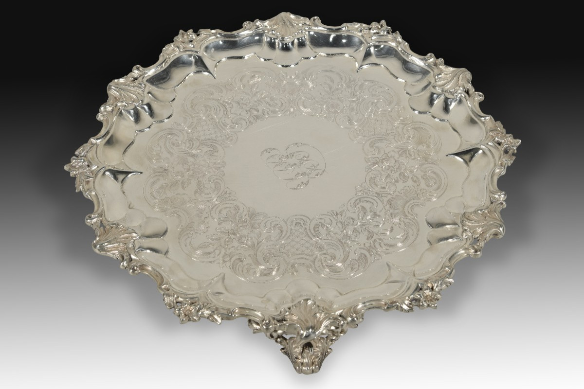 Salvilla. Argent. Edward, John & William Barnard. Angleterre, Londres, 1862.  