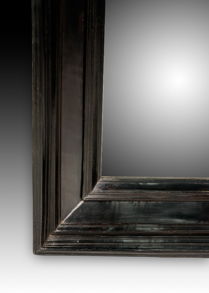  Cadre. Bois noirci, métal. École hollandaise, XVIIe siècle. -photo-4