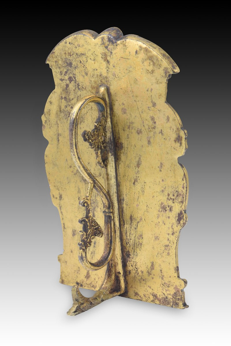 Peace Bearer, Pietà. Gilded Bronze. Probably Rome, Last Third Of The 16th Century-17th Century.-photo-2
