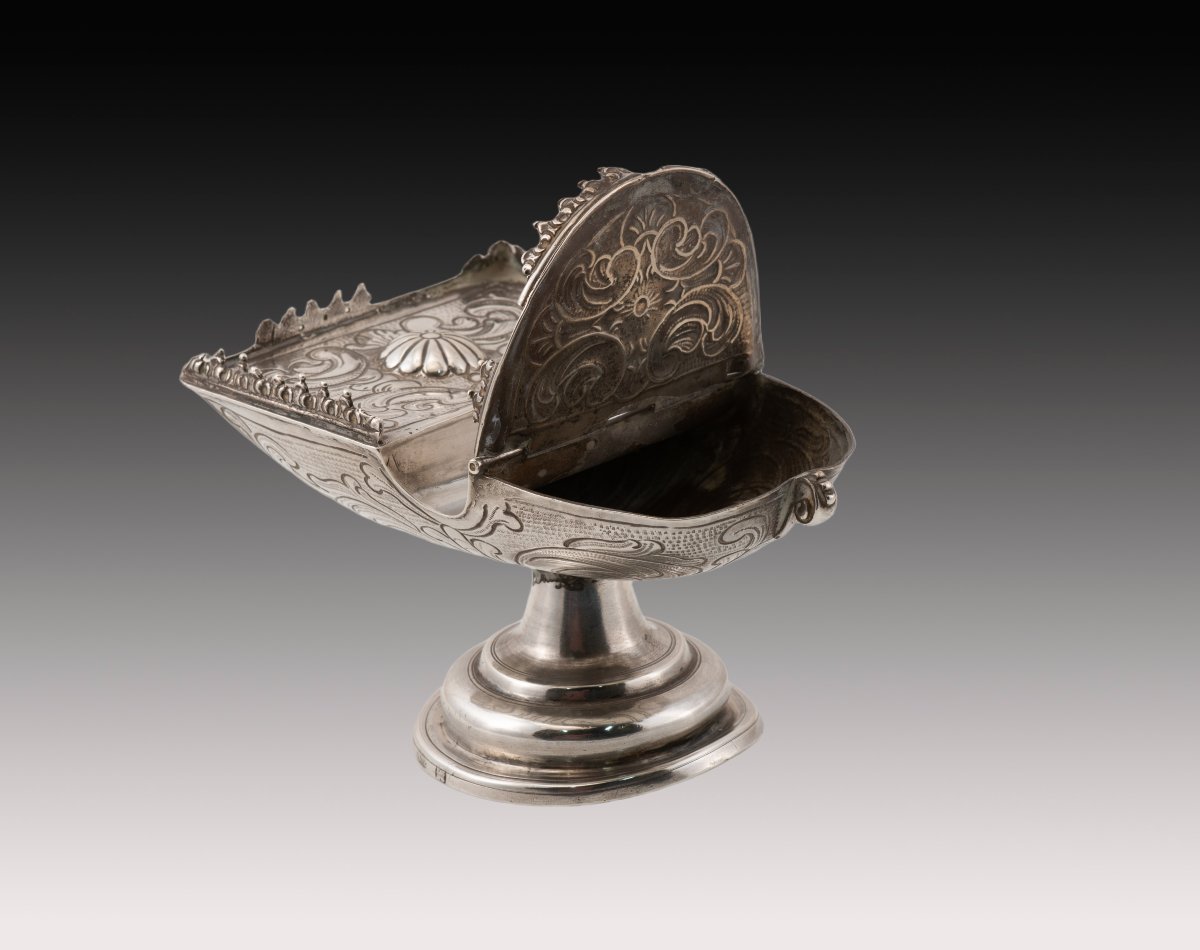 Small Nave. Money. Sanz De Velasco, Juan Antonio. Valladolid, Spain, 18th Century. -photo-3