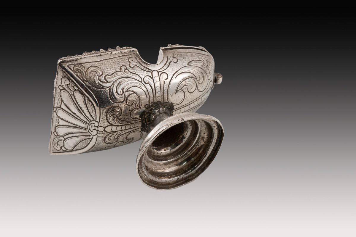Small Nave. Money. Sanz De Velasco, Juan Antonio. Valladolid, Spain, 18th Century. -photo-4