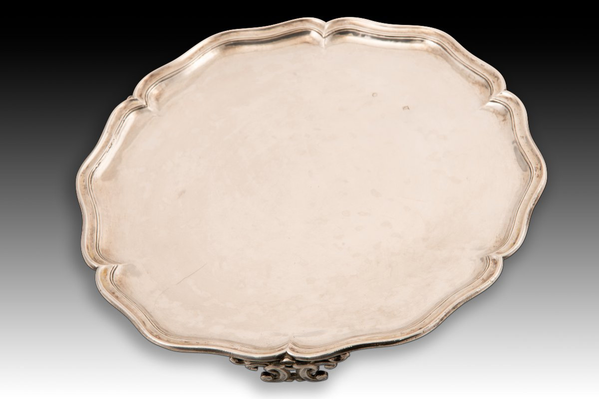  Salvilla. Argent. Salamanque, Juan Manuel Sanz, vers la seconde moitié du XVIIIe siècle. -photo-2