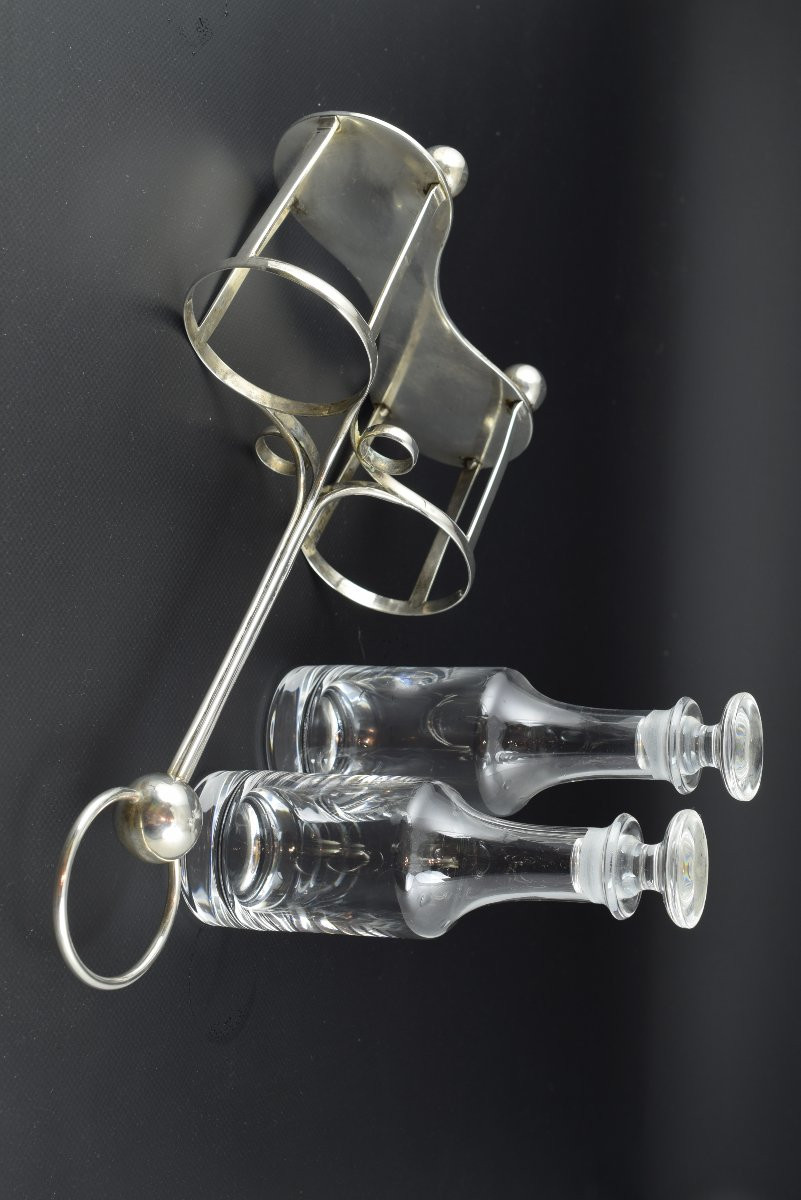  Vinegar Makers' Convoy. Contrast By García Calvo, Valladolid, 1900. With Hallmarks. -photo-5