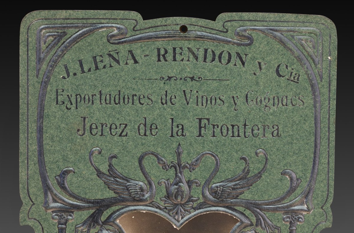Advertising Poster, J. Leña Rendon Y Cia., Wine And Cognac Exporters, Jerez...-photo-2