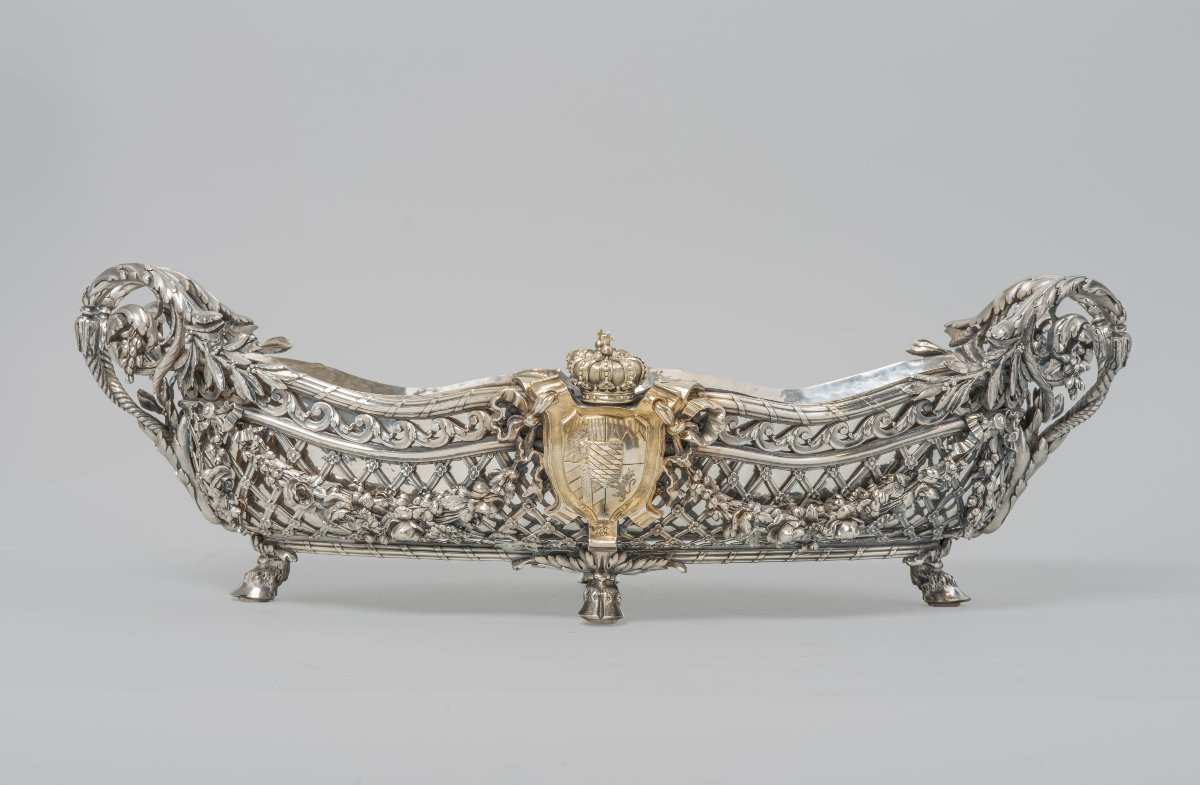 Ensemble de table « Surtout ». Date : vers 1900. Auteur : Émile Froment-Meurice .-photo-3