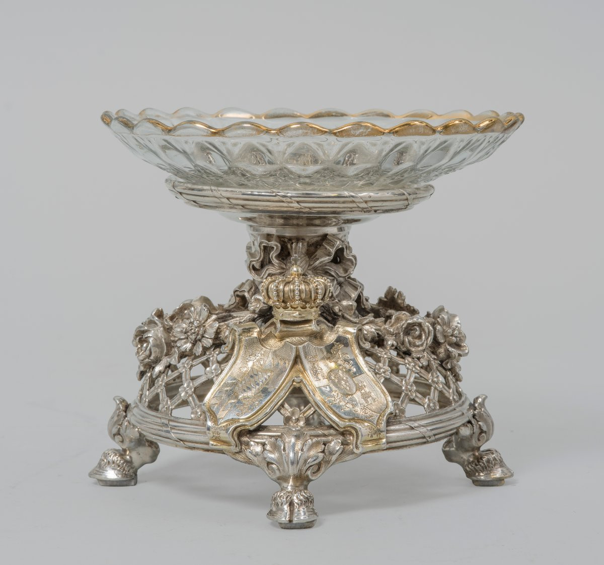 Ensemble de table « Surtout ». Date : vers 1900. Auteur : Émile Froment-Meurice .-photo-1