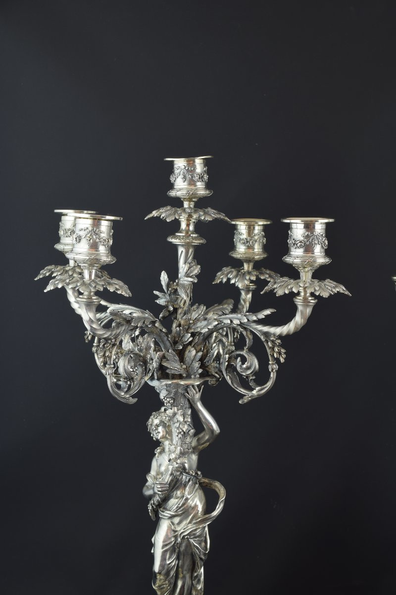 Ensemble de table « Surtout ». Date : vers 1900. Auteur : Émile Froment-Meurice .-photo-8