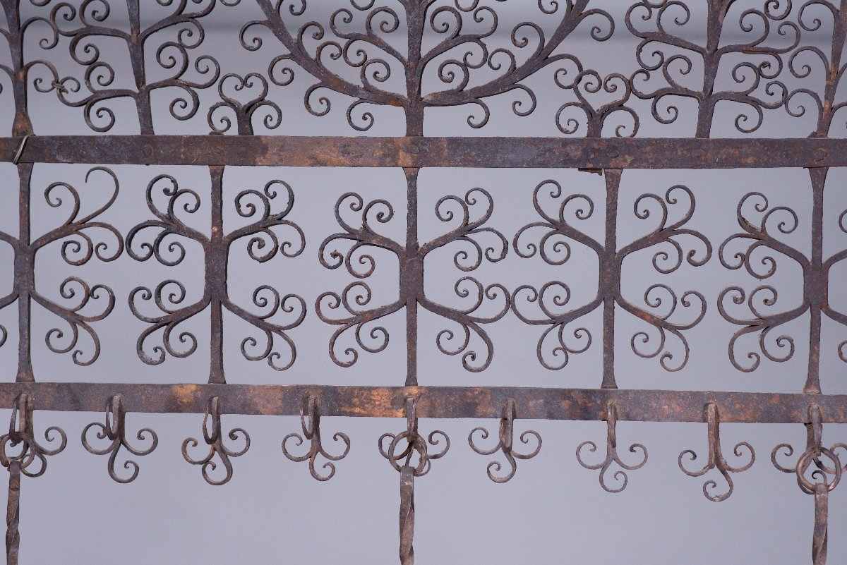 Espetera. Wrought Iron. 19th Century.-photo-3