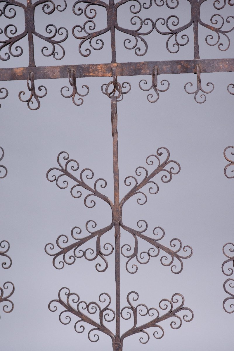 Espetera. Wrought Iron. 19th Century.-photo-4