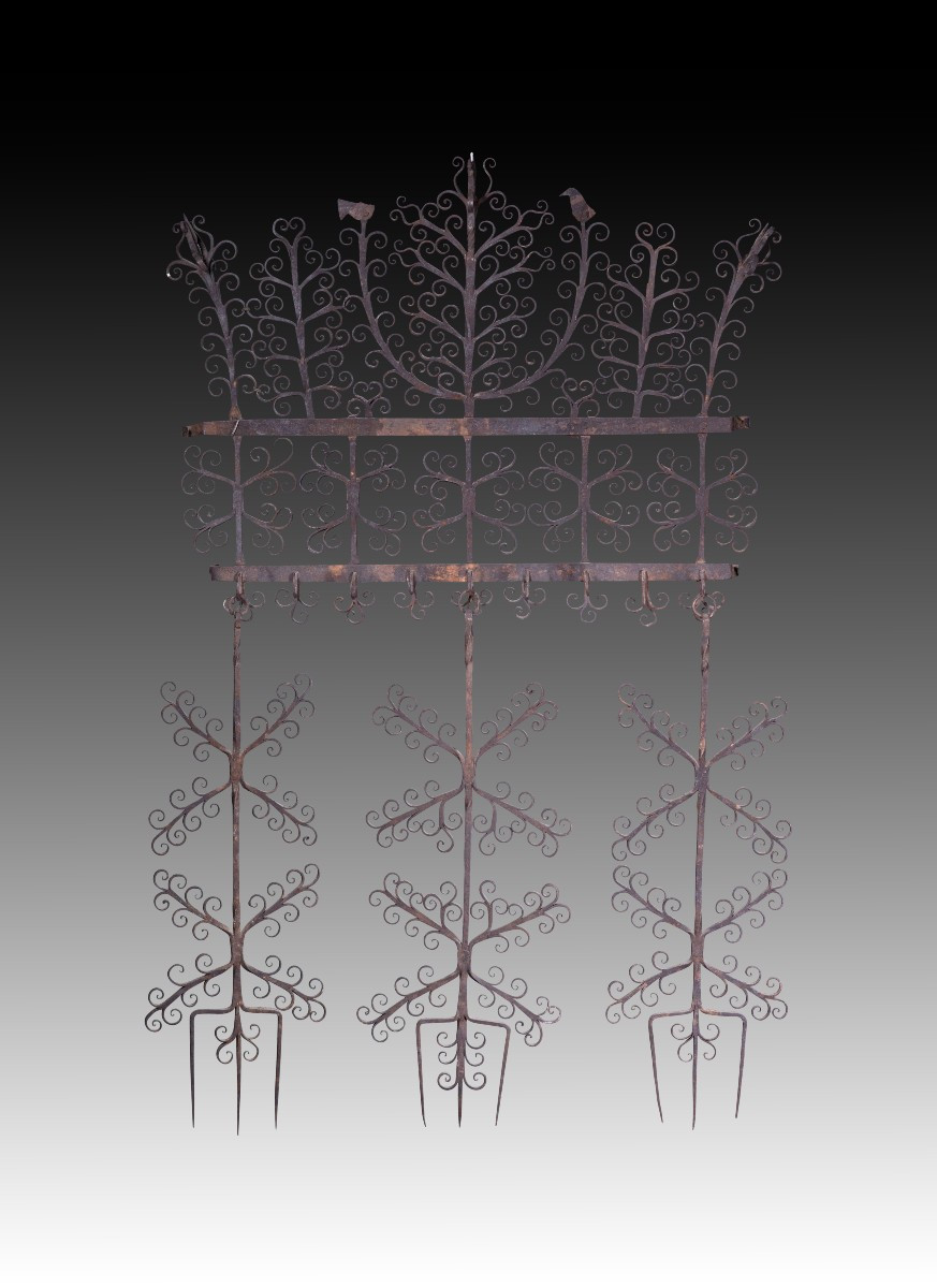 Espetera. Wrought Iron. 19th Century.