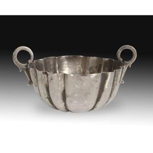 « Catavinos » Ou Bernegal. Argent. 20e Siècle.  