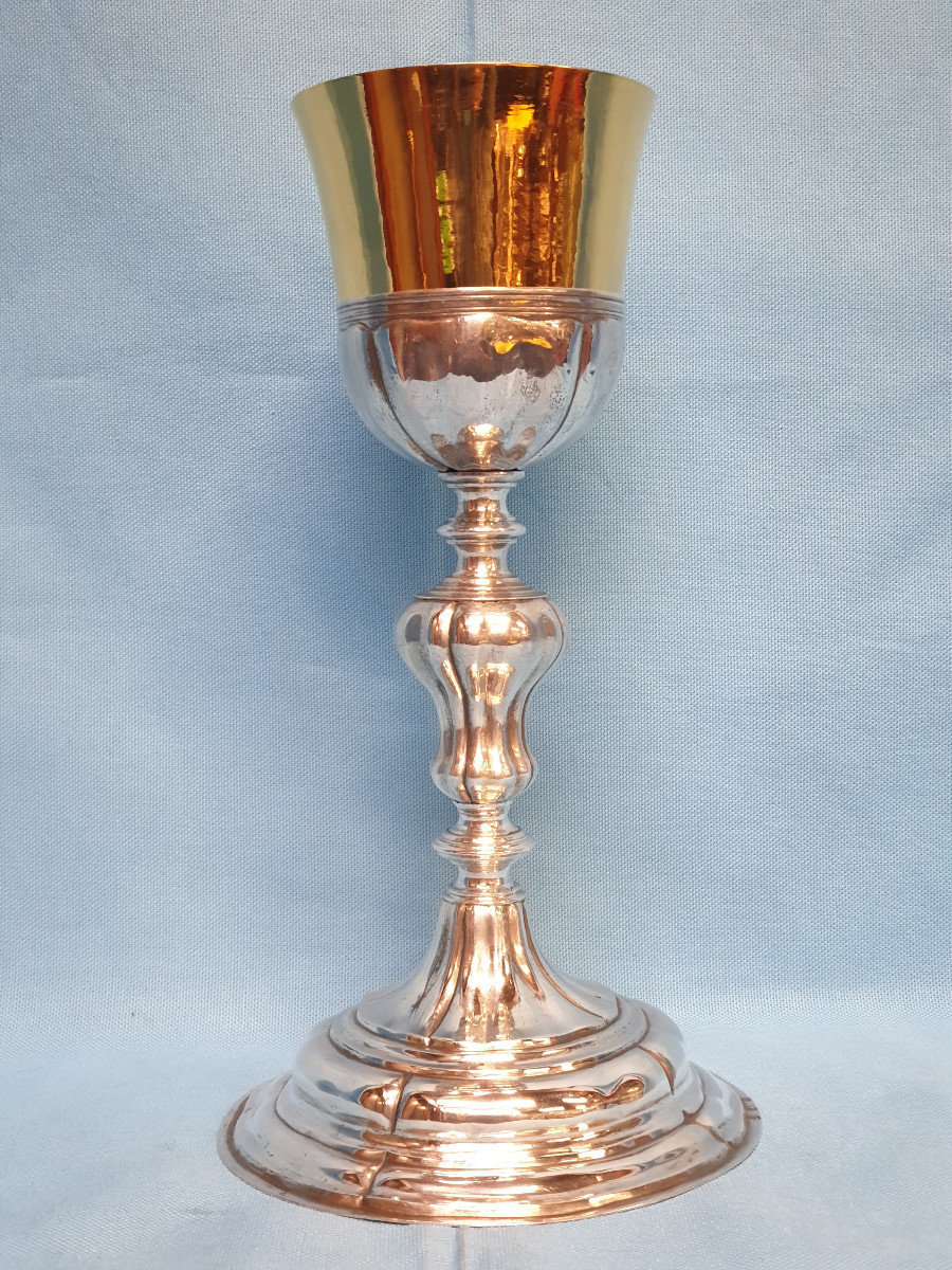A Silver Chalice. Italy, Emilian Area (parma), Late 18th  Early 19th Century