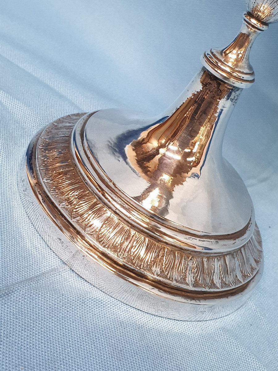 A Silver Chalice. Rome, First Half Of The 19th Century-photo-3