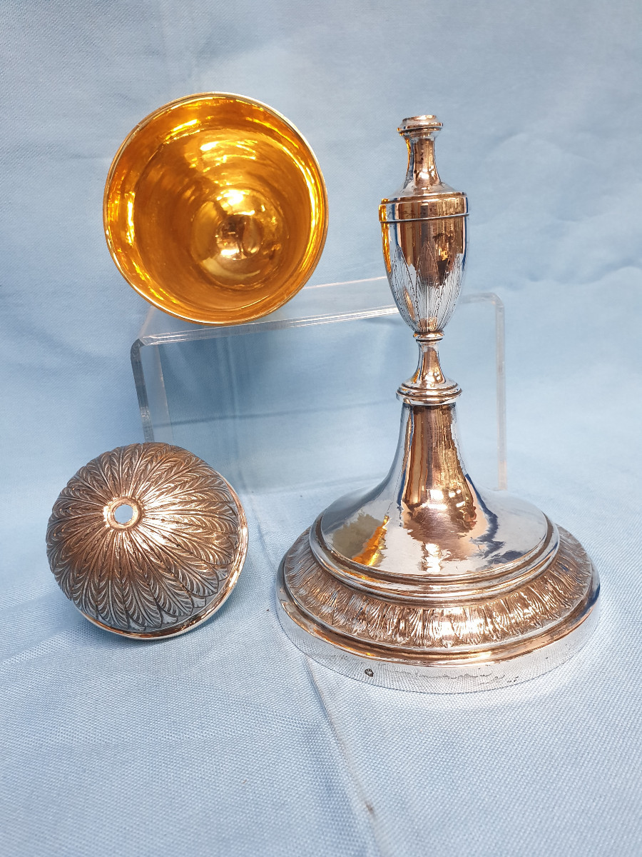 A Silver Chalice. Rome, First Half Of The 19th Century-photo-4