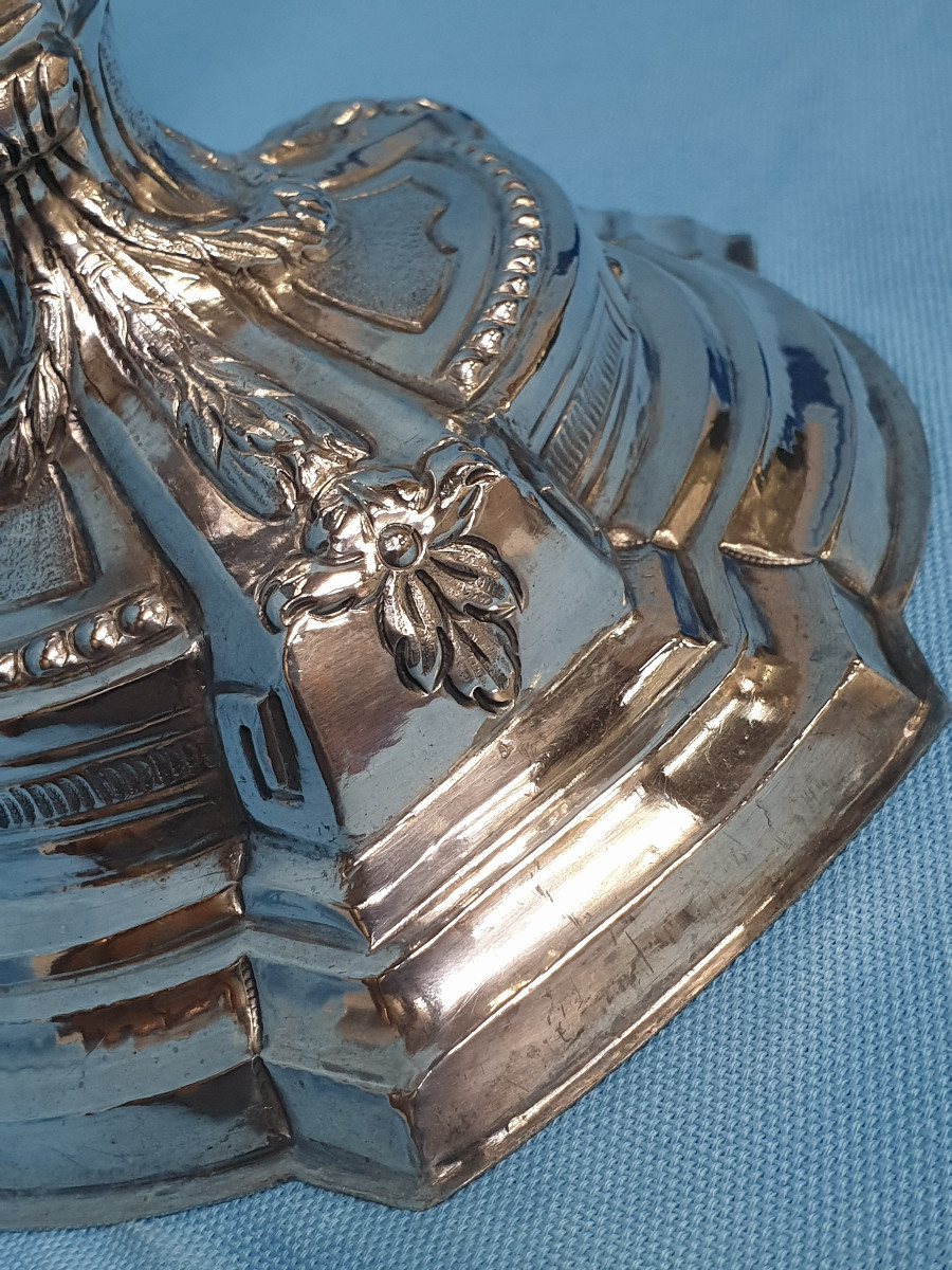 Calice en argent massif. Palerme, 1789.-photo-1