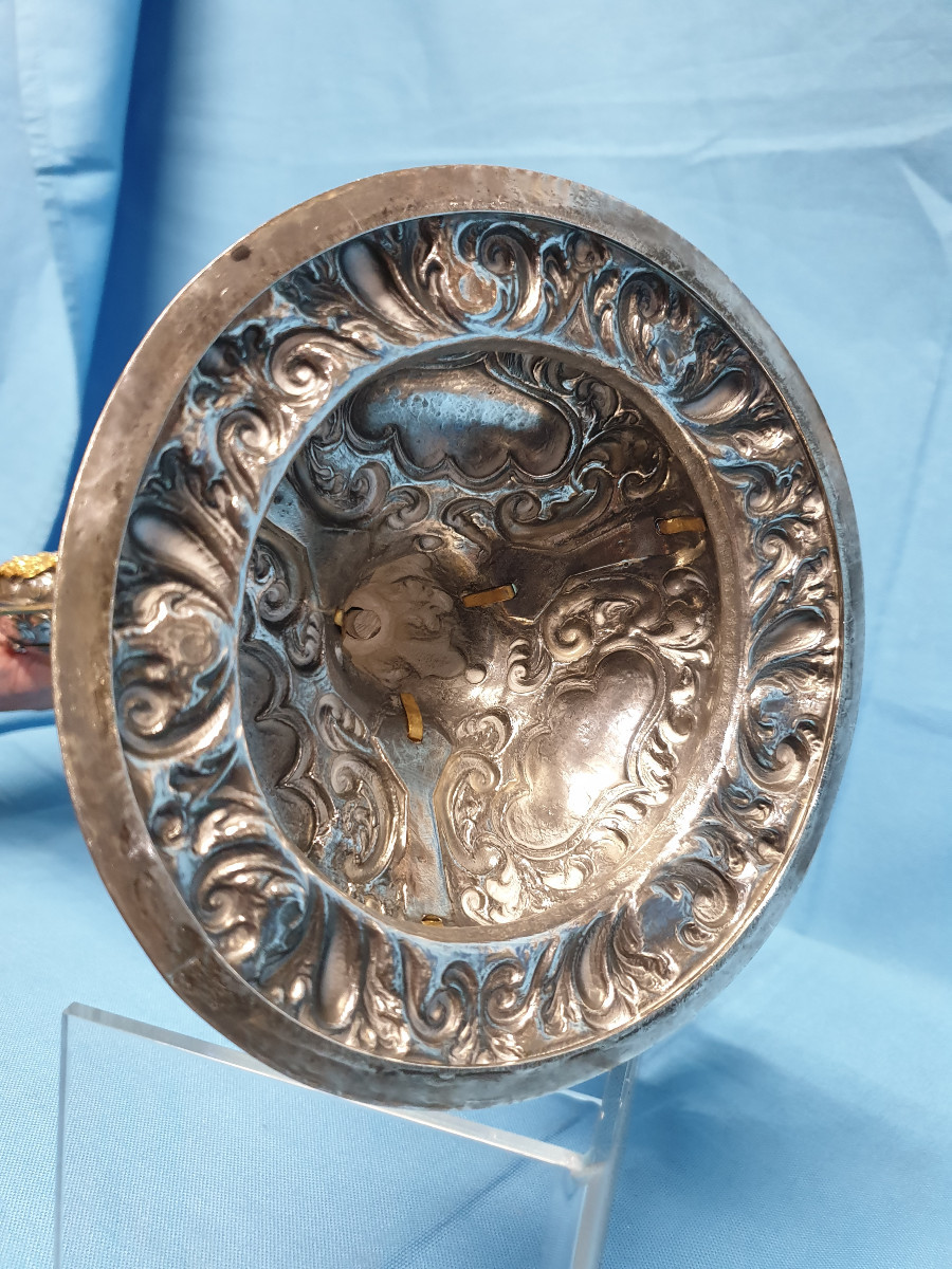 Ostensoir en argent massif. Venise, seconde moitié du XVIII siècle-photo-6