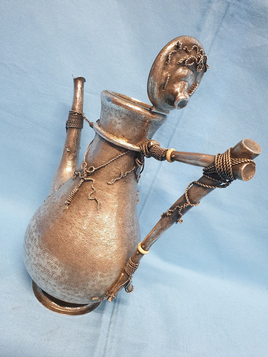 Cafetière en argent massif. Empire austro-hongrois, Vienne, 1866-1922-photo-2