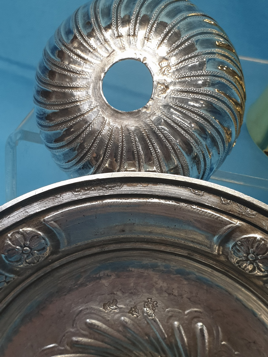 A Silver Chalice, France, Paris 1762, Silversmith Jean Jacques Tonnellier-photo-5