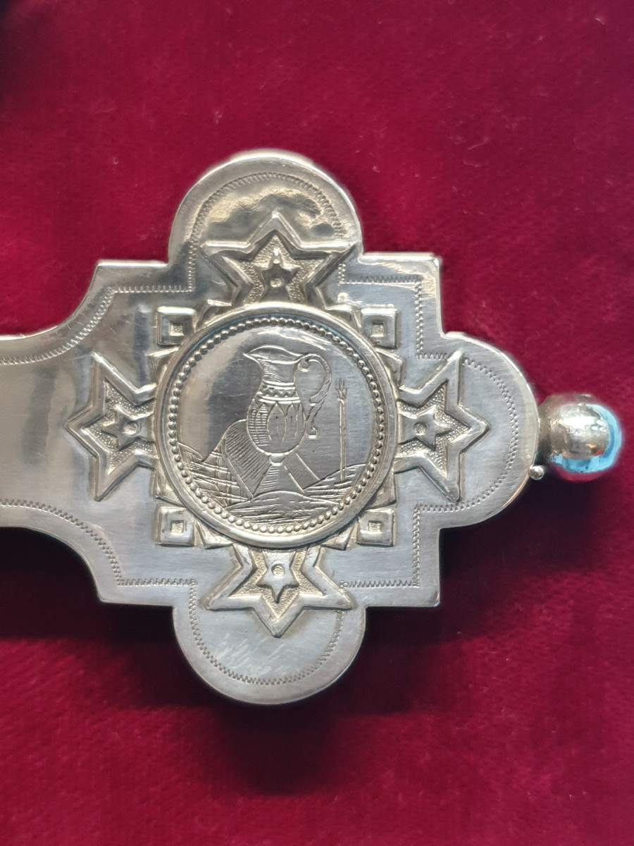 Croix en argent massif. Moscou 1892, essayeur A. Svetschin, orfèvre Vassili Sikathev.-photo-7