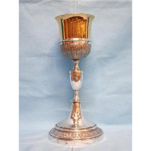 A Silver Chalice. Rome, First Half Of The 19th Century