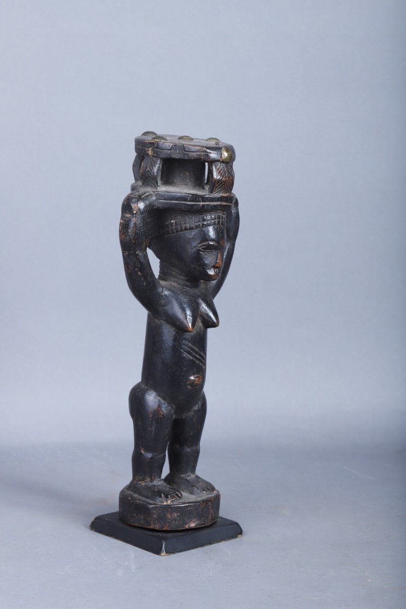Statuette Féminine -  Attié / Côte D’ivoire-photo-2