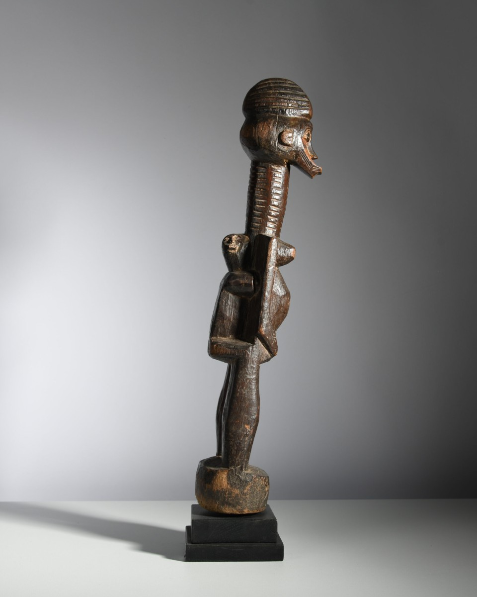 Statue de maternité Sénoufo -photo-1