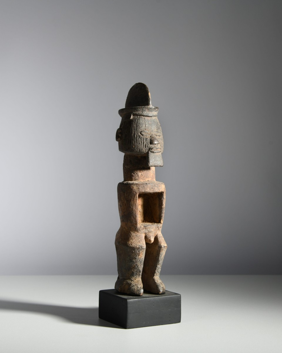Teke Male Statue With Magical Charge Nkira Ntadi
