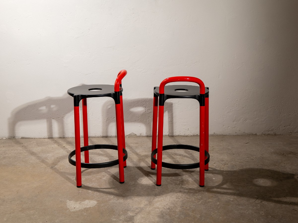 Stools By Anna Castelli Ferrieri For Kartell, 1979-photo-3