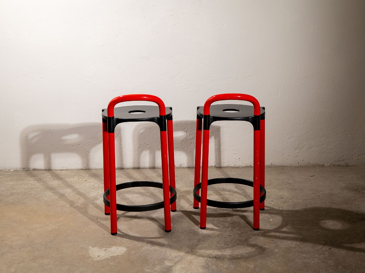 Stools By Anna Castelli Ferrieri For Kartell, 1979-photo-4