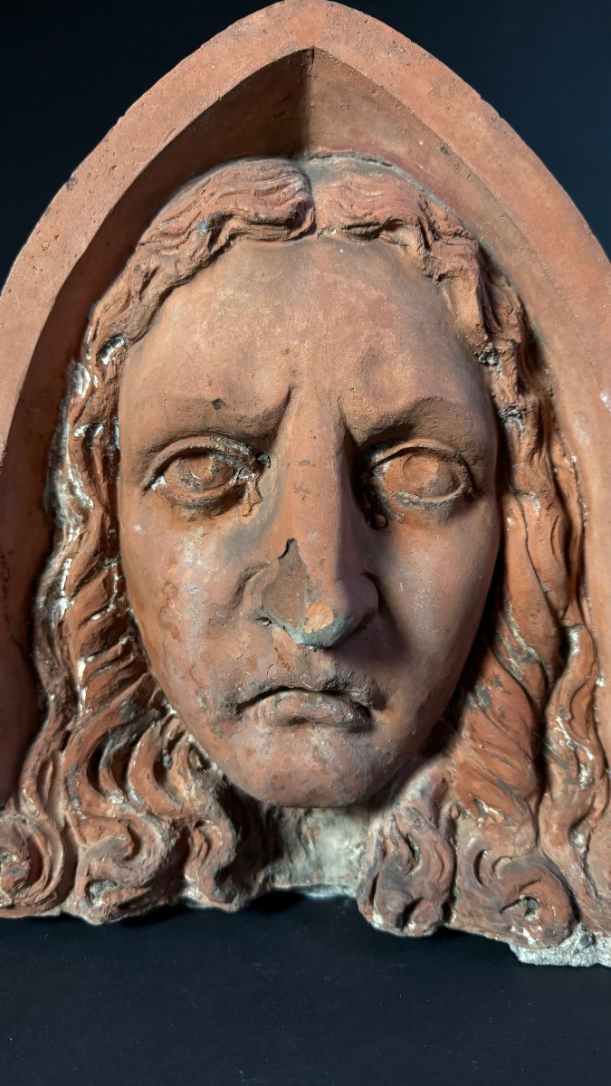 Terracotta Acroterion - Lombardy (italy) 19th Century-photo-4