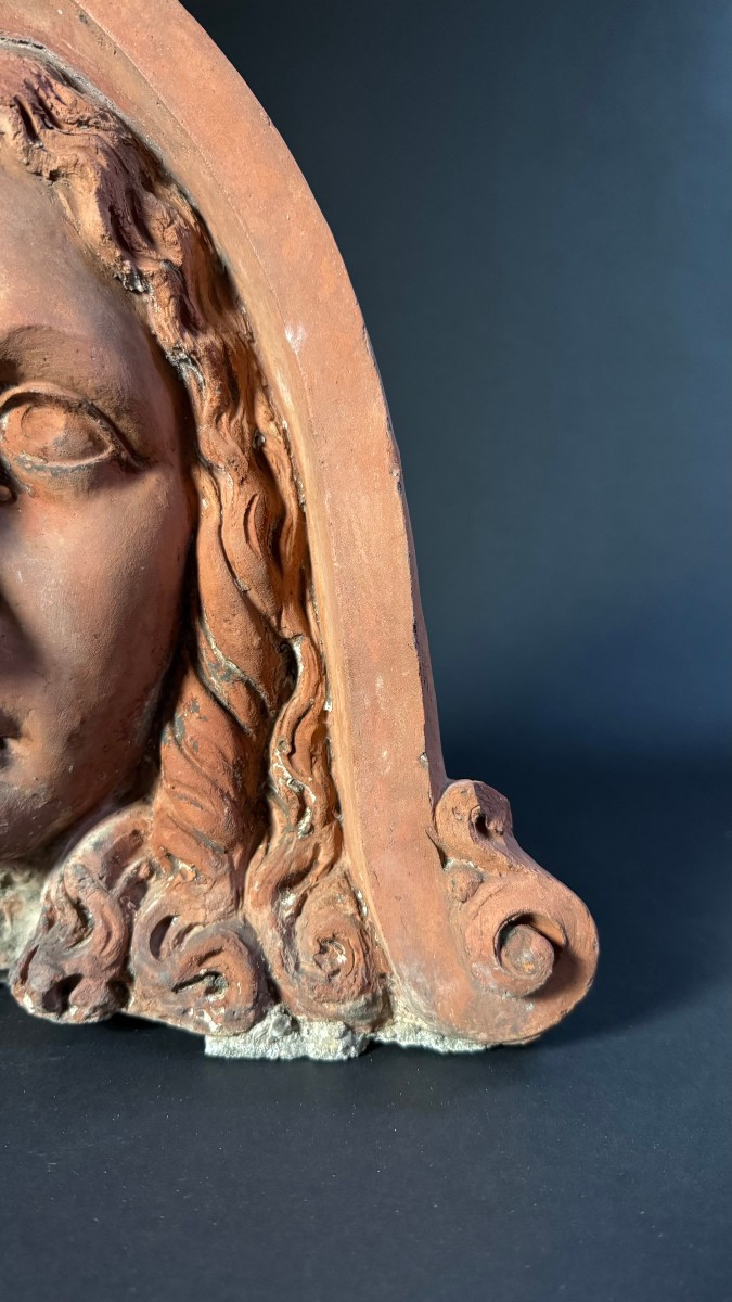 Terracotta Acroterion - Lombardy (italy) 19th Century-photo-2