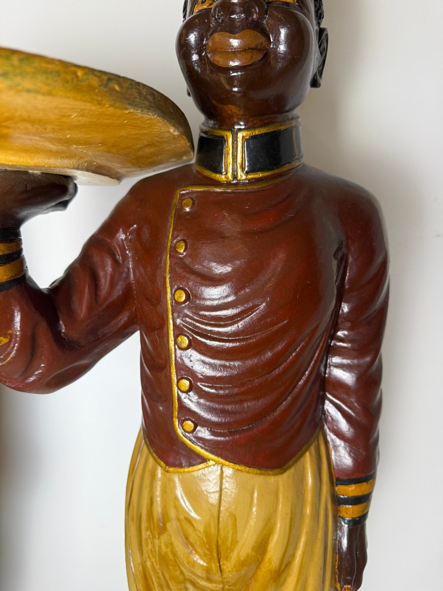 Paire de Maures vénitiens en résine - XXe siècle-photo-7