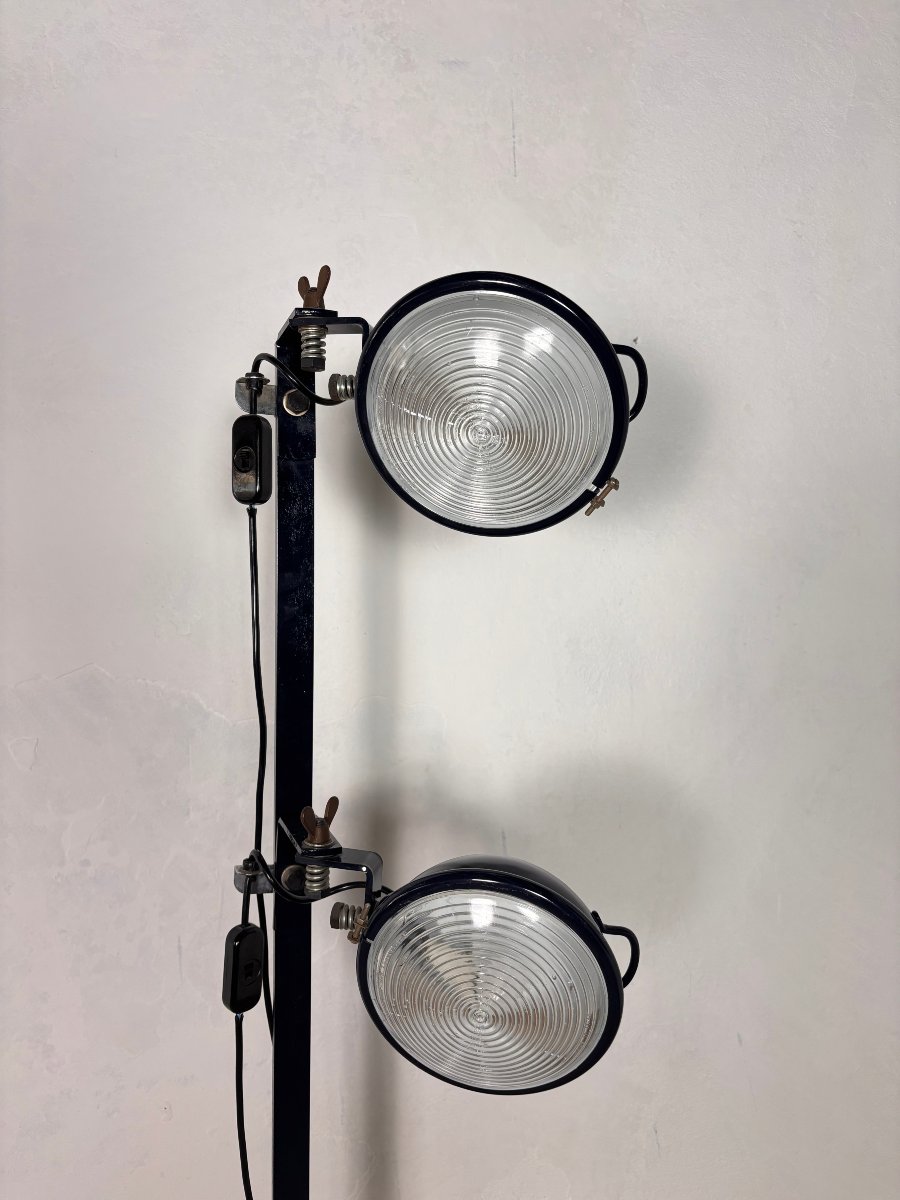 Jeep Lamp By Cesare Leonardi And Franca Stagi For Lumenform - 1970s-photo-3
