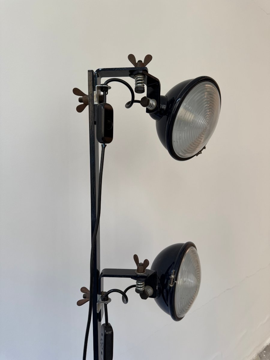 Jeep Lamp By Cesare Leonardi And Franca Stagi For Lumenform - 1970s-photo-1