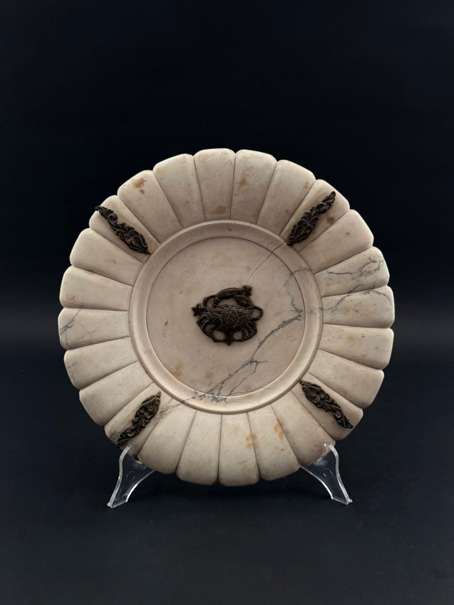 Decorative Marble Plate - 20th Century. Italy-photo-4