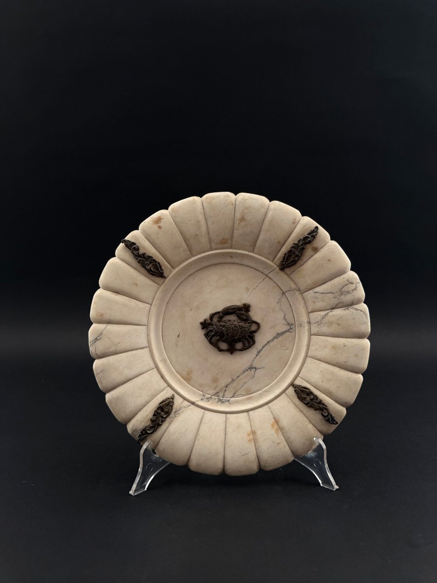 Decorative Marble Plate - 20th Century. Italy-photo-6