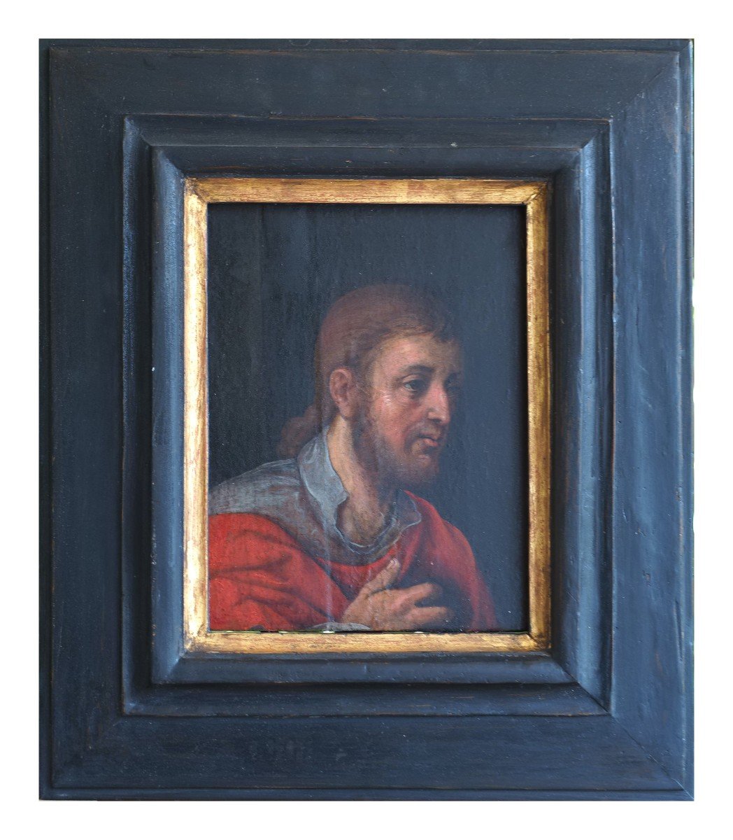 Girolamo Da Treviso, Saint Roch, Oil On Panel, Cm. 23.7×17.9