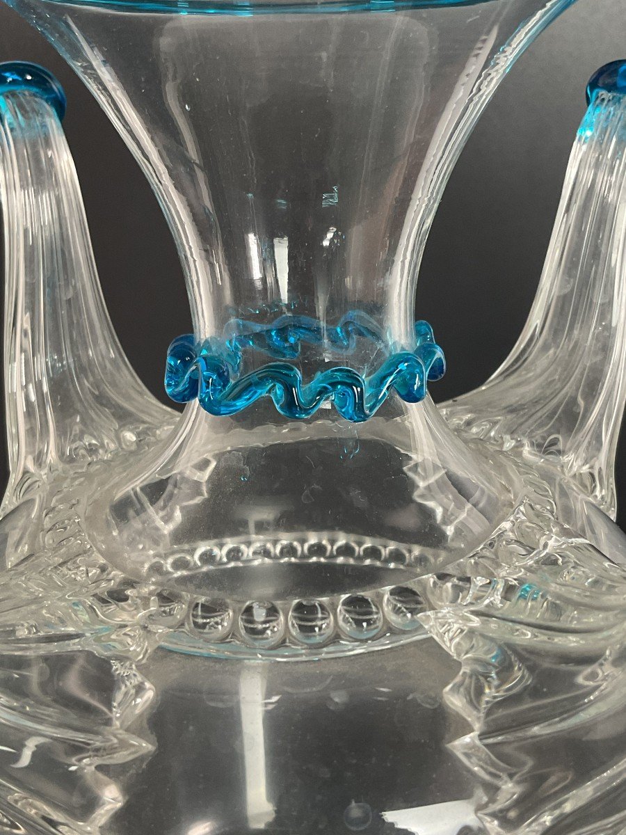Salviati Manufactory, Four-spouted Cup, Murano, First Half Of The 20th Century-photo-2