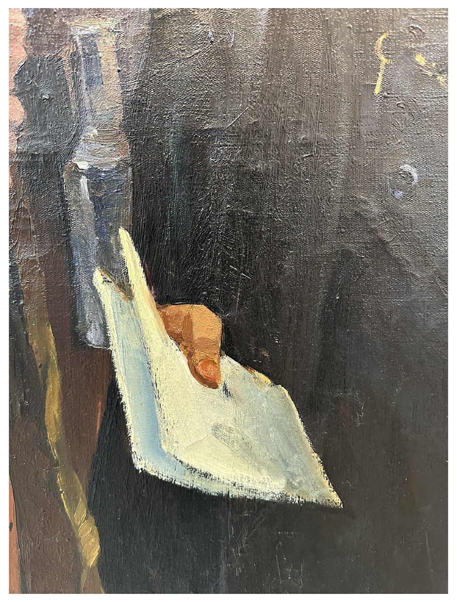  2.803 Soviet Painter Active In The Mid-20th Century, Lenin With Soldiers Of The Revolution-photo-2