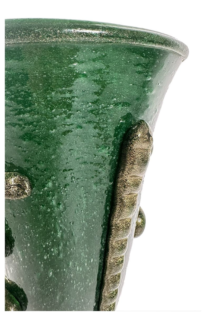 Napoleone Martinuzzi (att.), Vase Serpent. Murano, vers 1930-photo-3