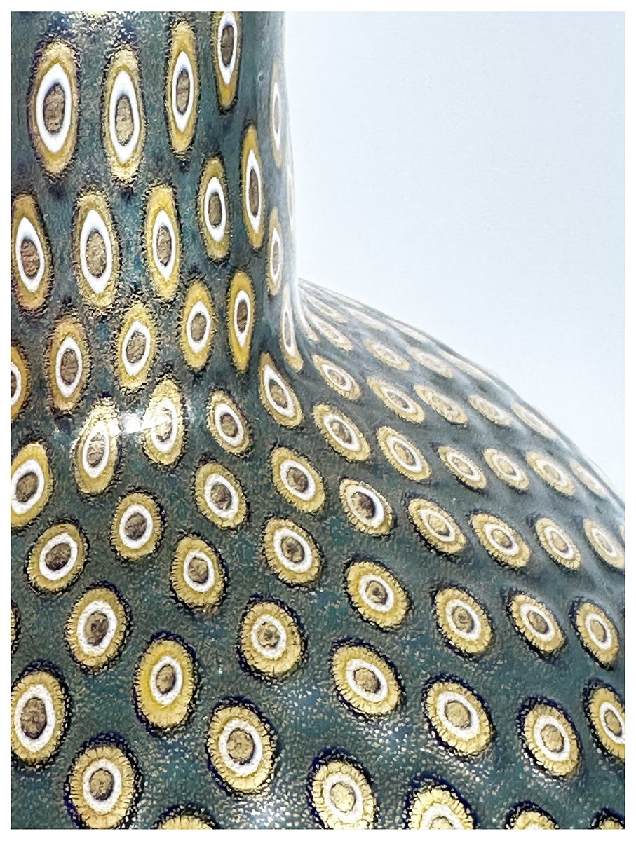 Adriano Dalla Valentina, Murrine Vase With Peacock Eyes-photo-3